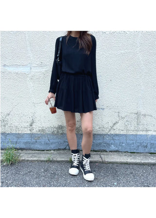 Lovely Korean-made Tiered Midi Dress