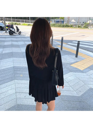 Lovely Korean-made Tiered Midi Dress
