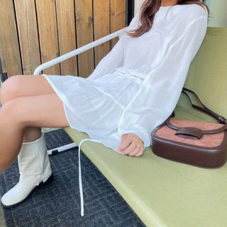 Lovely Korean-made Tiered Midi Dress