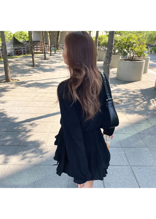 Lovely Korean-made Tiered Midi Dress