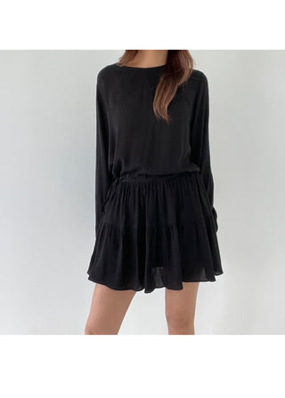 Lovely Korean-made Tiered Midi Dress