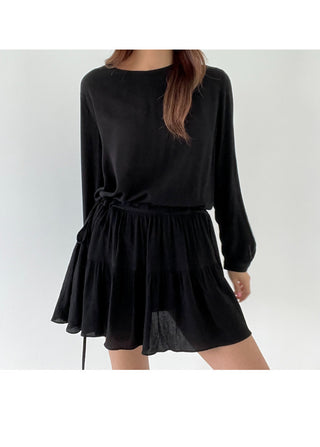 Lovely Korean-made Tiered Midi Dress