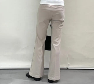 Stretchy Semi-Bootcut Slacks