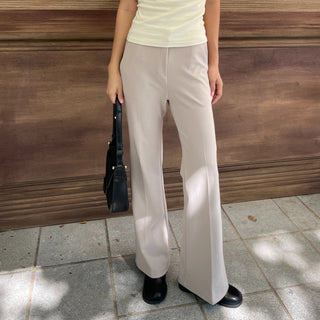 Stretchy Semi-Bootcut Slacks