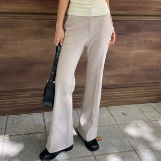 Stretchy Semi-Bootcut Slacks