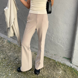 Stretchy Semi-Bootcut Slacks