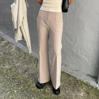 Stretchy Semi-Bootcut Slacks