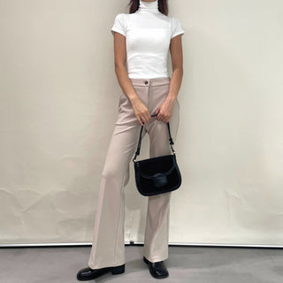 Stretchy Semi-Bootcut Slacks