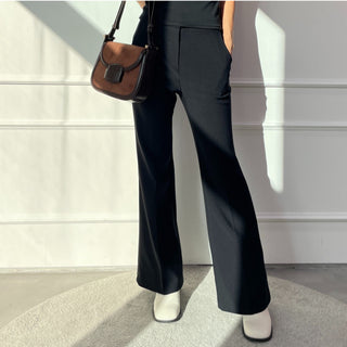 Stretchy Semi-Bootcut Slacks