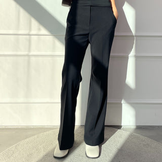 Stretchy Semi-Bootcut Slacks