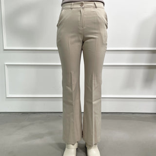 Stretchy Semi-Bootcut Slacks