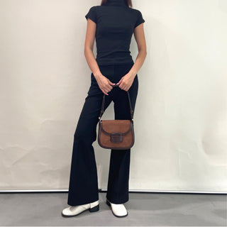 Stretchy Semi-Bootcut Slacks