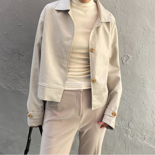 Domestic Transitional Short Sleeve Turtleneck
