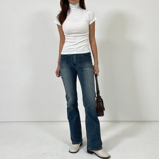 Domestic Transitional Short Sleeve Turtleneck