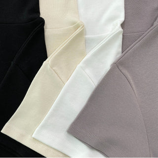 Domestic Transitional Short Sleeve Turtleneck