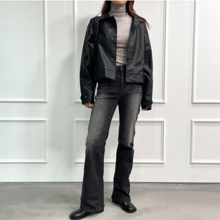 Domestic Transitional Short Sleeve Turtleneck