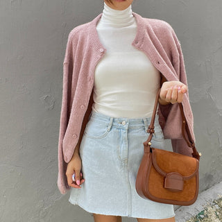 Domestic Transitional Short Sleeve Turtleneck