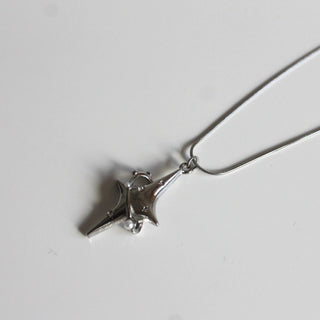 Surgical Silver Daily Casual Necklace