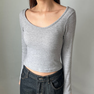 Three-way Layered Off-shoulder Asymmetrical T-shirt