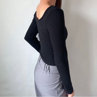 Three-way Layered Off-shoulder Asymmetrical T-shirt