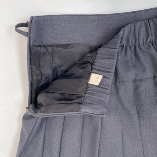 Ribbon Balletcore Pintuck Pleated A-Line Skirt