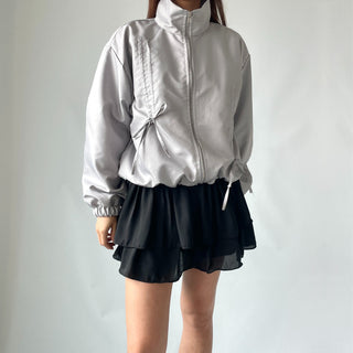 Lace Chiffon Tiered Mini Skirt 🇰🇷