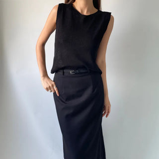 🇰🇷 Summer Long Slit Maxi Skirt