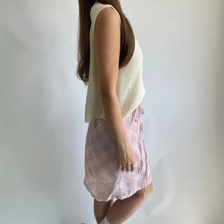 Back Slit Sleeveless Summer See-through Knit 🇰🇷