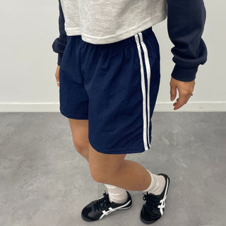 Two-Line Rustling 34 Length Shorts Pants  🇰🇷
