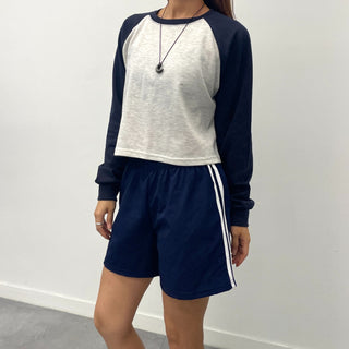 Two-Line Rustling 34 Length Shorts Pants  🇰🇷