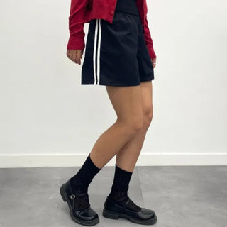 Two-Line Rustling 34 Length Shorts Pants  🇰🇷