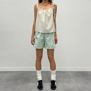 Two-Line Rustling 34 Length Shorts Pants  🇰🇷