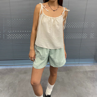Two-Line Rustling 34 Length Shorts Pants  🇰🇷