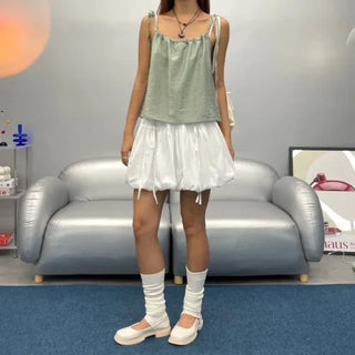 Pumpkin Balletcore Balloon Skirt
