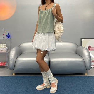Pumpkin Balletcore Balloon Skirt