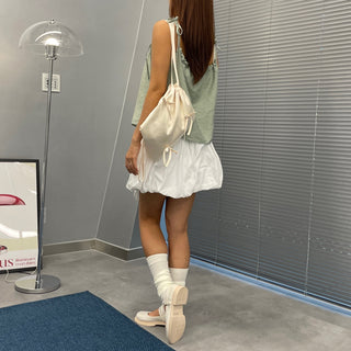 Pumpkin Balletcore Balloon Skirt