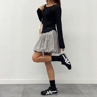 Pumpkin Balletcore Balloon Skirt