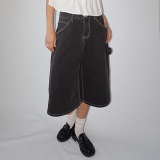 Black Dark Bermuda 34 Denim Shorts