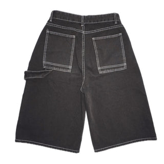 Black Dark Bermuda 34 Denim Shorts