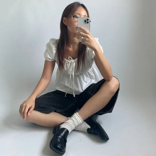Black Dark Bermuda 34 Denim Shorts