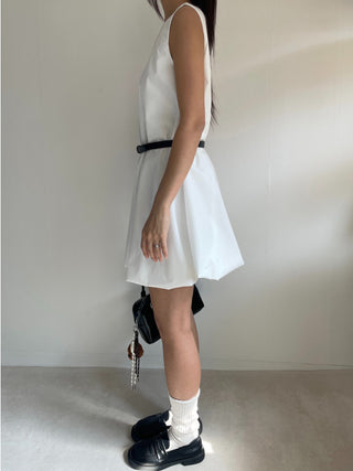 Sleeveless Pumpkin Oversized Layered Tiered Balloon Wedding Guest Dress