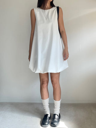 Sleeveless Pumpkin Oversized Layered Tiered Balloon Wedding Guest Dress