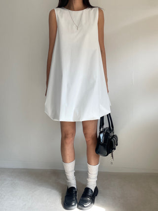 Sleeveless Pumpkin Oversized Layered Tiered Balloon Wedding Guest Dress