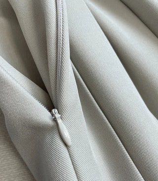 SET Skirt-Pants Pleated Pintuck Wide Layered Skirt-Pants Set Korea