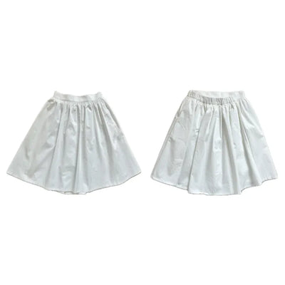 Flare A-Line Tiered Midi Petit Balloon Spring Skirt