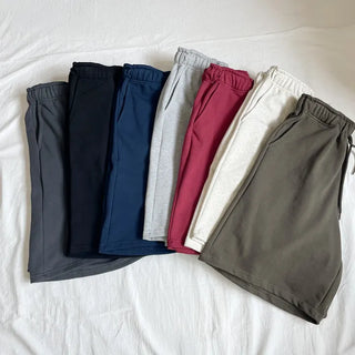 Korean-Made Bermuda Training Wide-Length Waist Pants