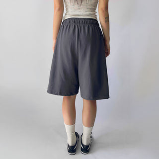 Korean-Made Bermuda Training Wide-Length Waist Pants