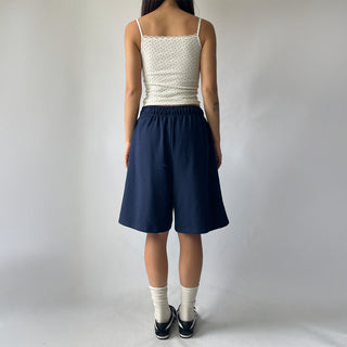 Korean-Made Bermuda Training Wide-Length Waist Pants