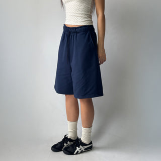 Korean-Made Bermuda Training Wide-Length Waist Pants