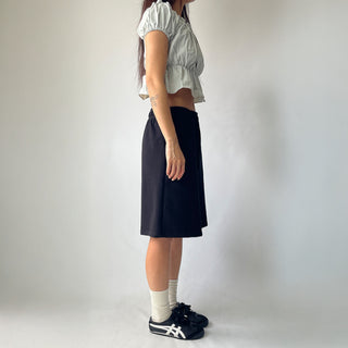 Korean-Made Bermuda Training Wide-Length Waist Pants